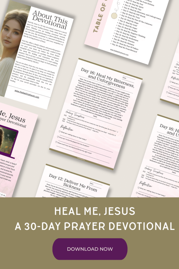 Heal Me, Jesus A 30-Day Prayer Devotional - Image 3