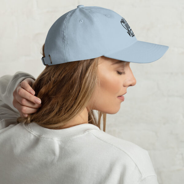 No Defeat Just Victory Inspirational Dad hat - Image 15