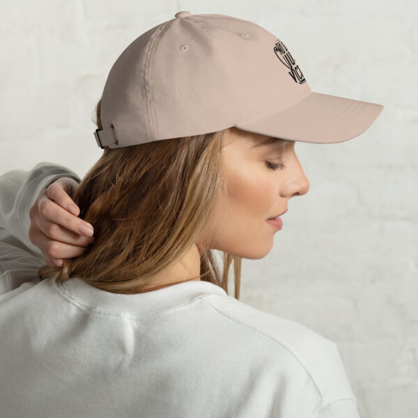 No Defeat Just Victory Inspirational Dad hat - Image 8