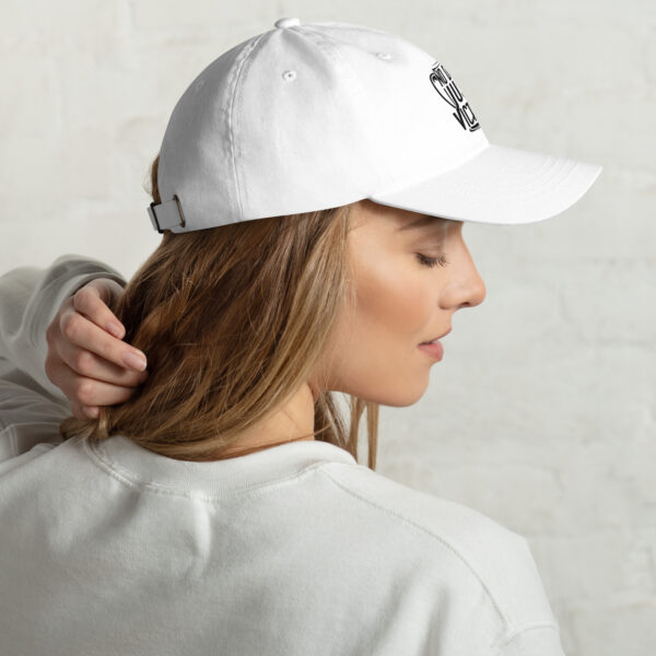 No Defeat Just Victory Inspirational Dad hat - Image 19
