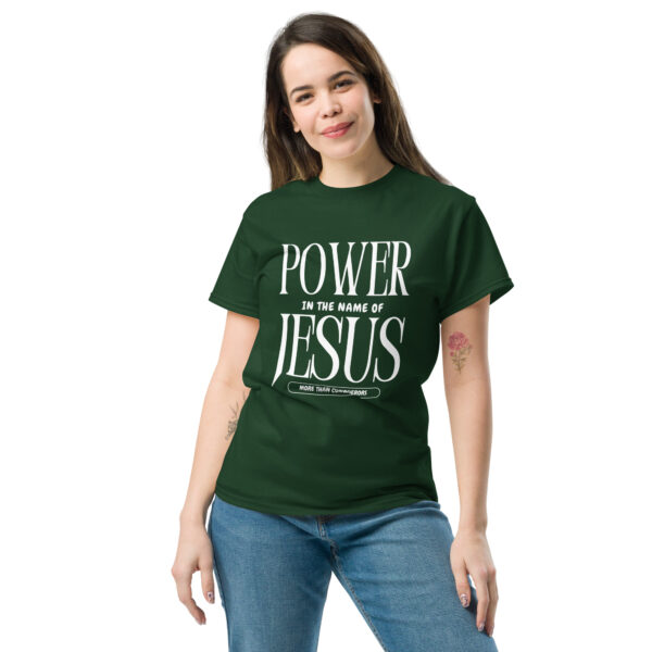 Power In The Name Of Jesus Unisex classic tee - Image 16