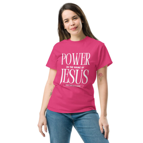 Power In The Name Of Jesus Unisex classic tee - Image 34