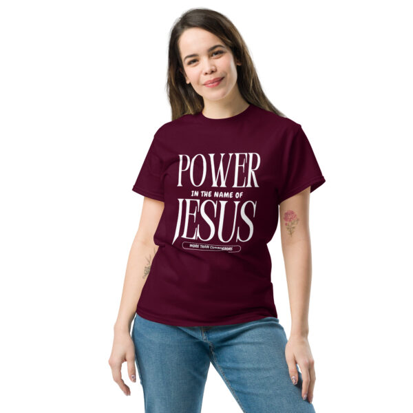 Power In The Name Of Jesus Unisex classic tee