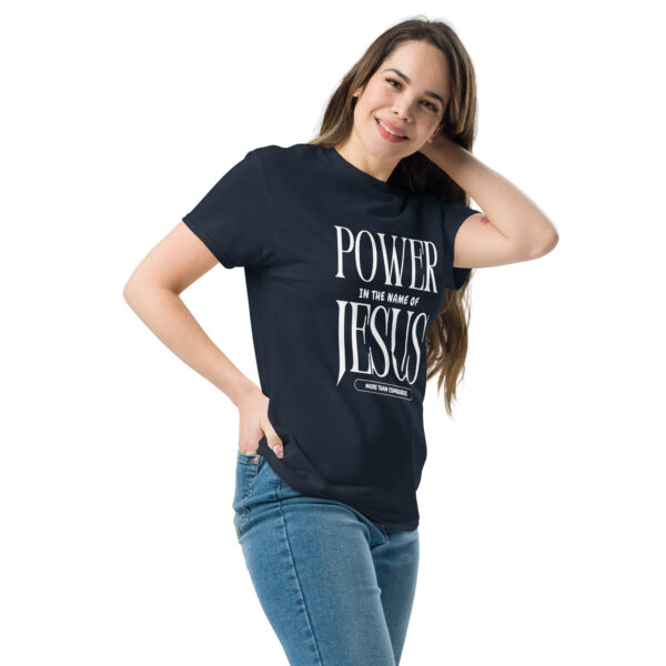 Power In The Name Of Jesus Unisex classic tee - Image 8
