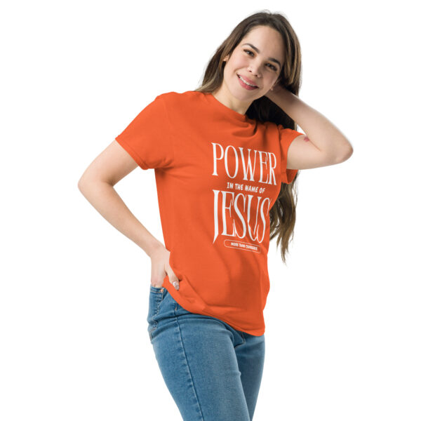 Power In The Name Of Jesus Unisex classic tee - Image 38