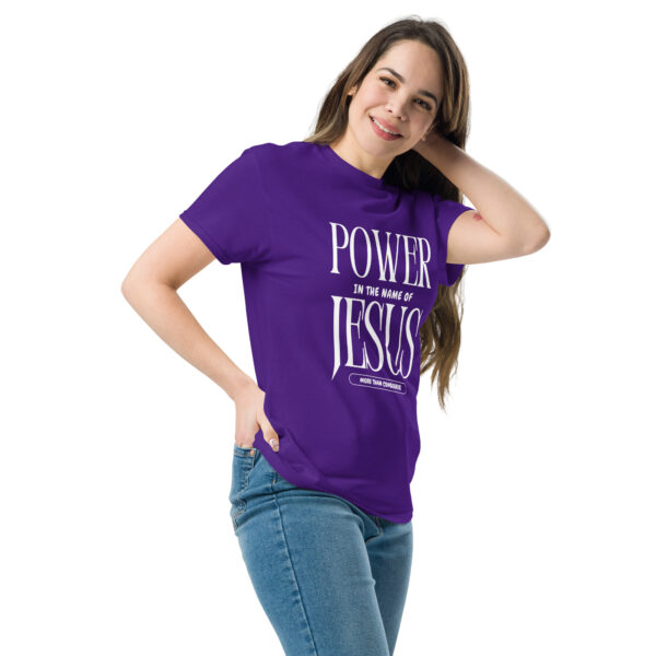 Power In The Name Of Jesus Unisex classic tee - Image 11