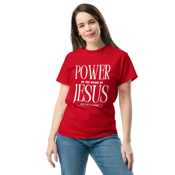 Power In The Name Of Jesus Unisex classic tee - Image 13