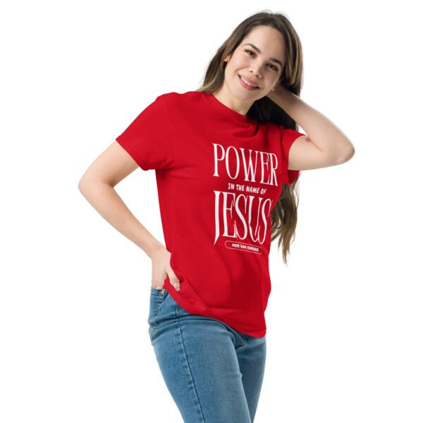 Power In The Name Of Jesus Unisex classic tee - Image 14