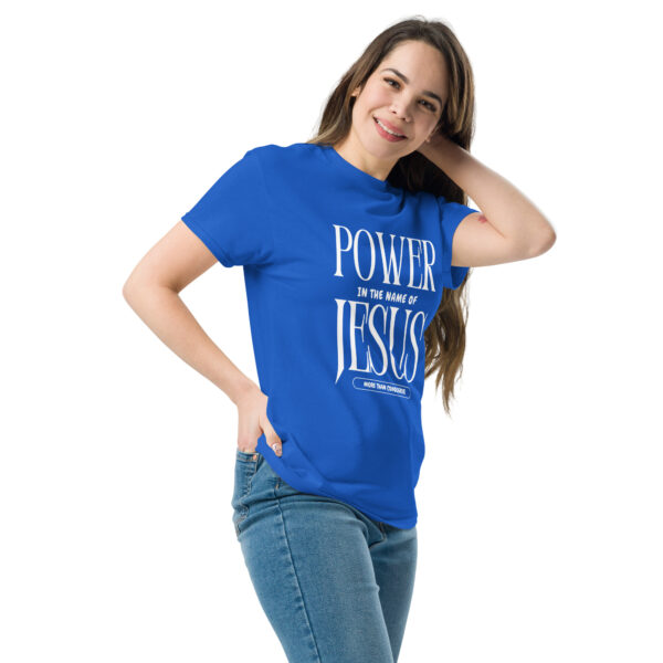Power In The Name Of Jesus Unisex classic tee - Image 26