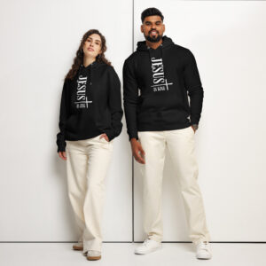 Jesus Is King Unisex essential organic hoodie