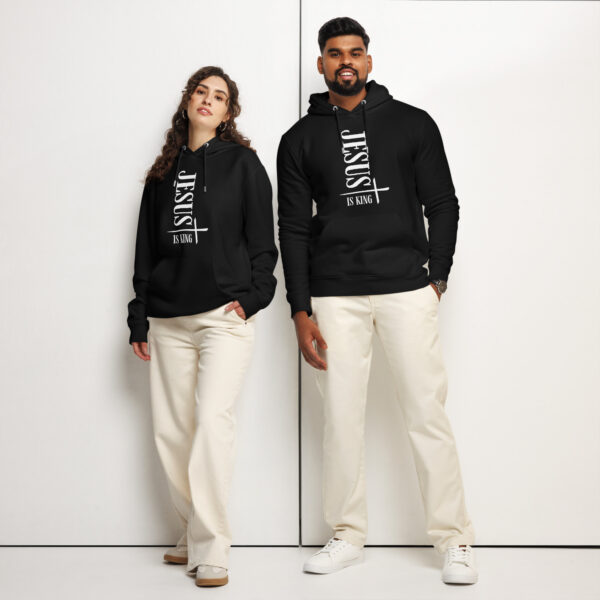 Jesus Is King Unisex essential organic hoodie