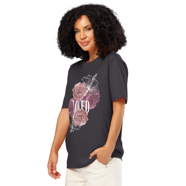 Loved Unisex organic ribbed neck t-shirt - Image 21