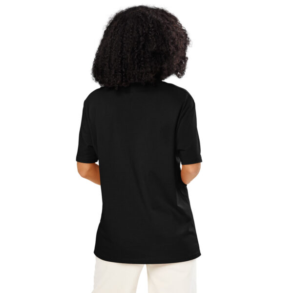Loved Unisex organic ribbed neck t-shirt - Image 5