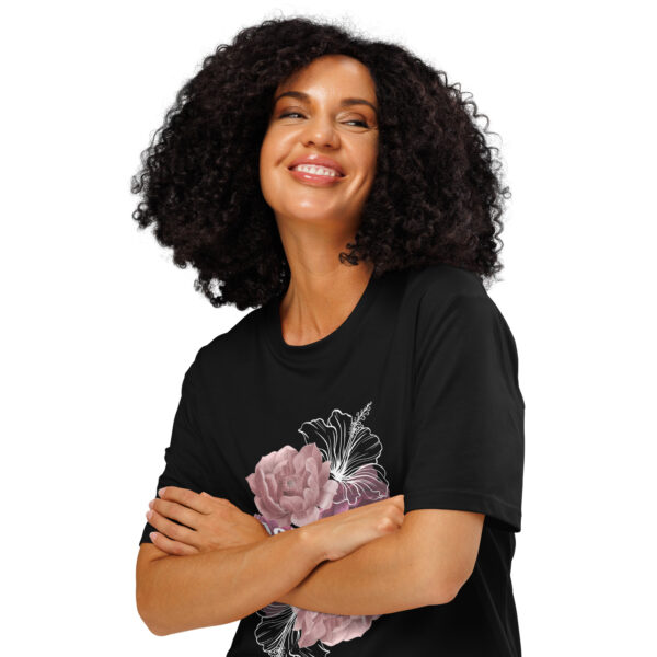 Loved Unisex organic ribbed neck t-shirt - Image 3