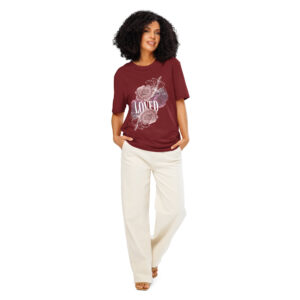 Loved Unisex organic ribbed neck t-shirt
