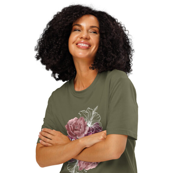 Loved Unisex organic ribbed neck t-shirt - Image 34