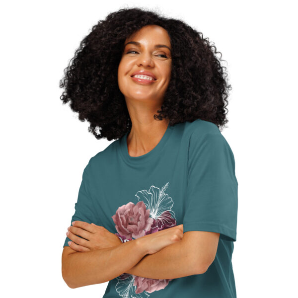 Loved Unisex organic ribbed neck t-shirt - Image 30