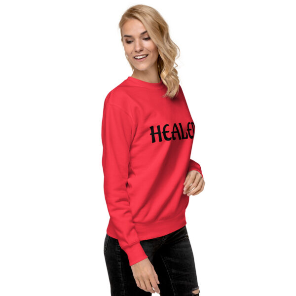 Healed Unisex Premium Sweatshirt - Image 6