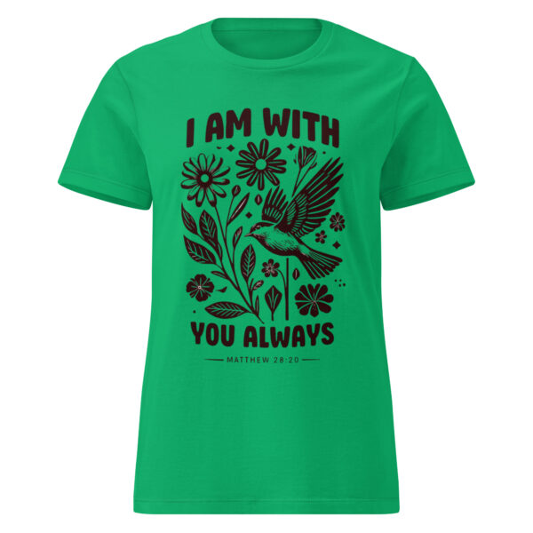I Am With You Always Women’s basic softstyle t-shirt - Image 6