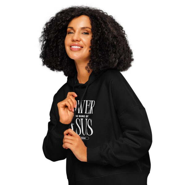 Power In The Name Of Jesus Women’s organic mid-weight hoodie - Image 4
