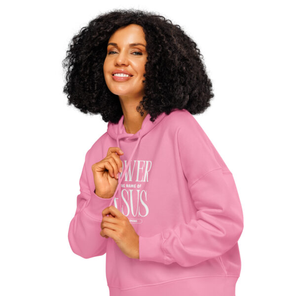 Power In The Name Of Jesus Women’s organic mid-weight hoodie - Image 15