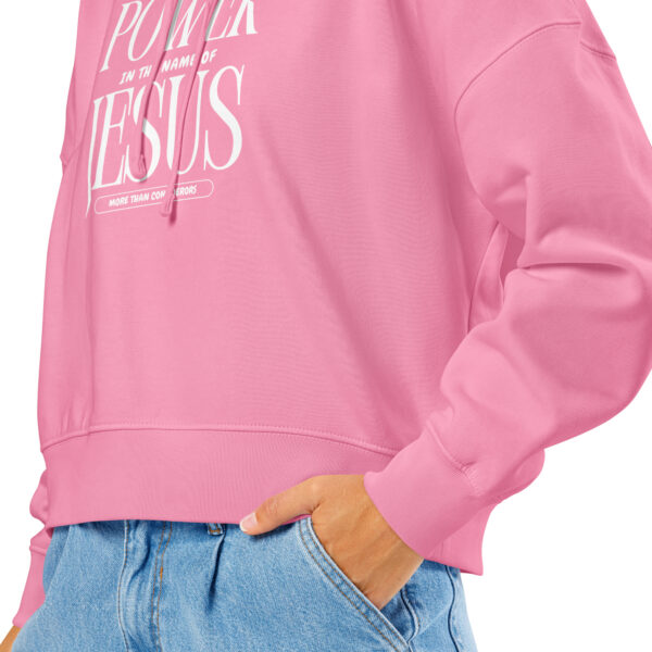 Power In The Name Of Jesus Women’s organic mid-weight hoodie - Image 16
