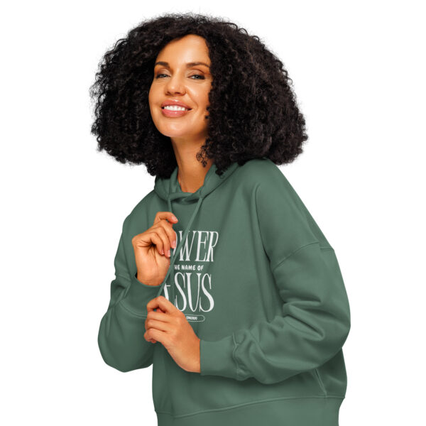 Power In The Name Of Jesus Women’s organic mid-weight hoodie - Image 12