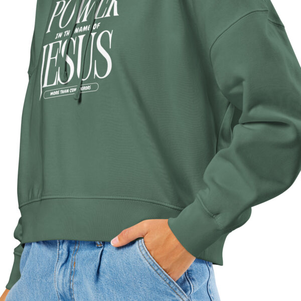 Power In The Name Of Jesus Women’s organic mid-weight hoodie - Image 13