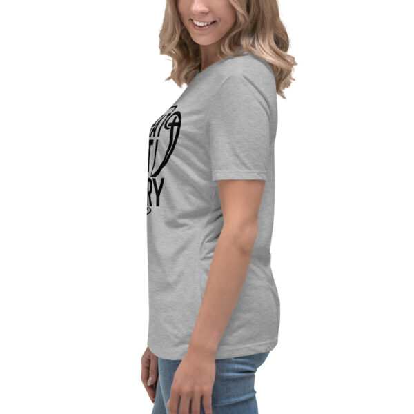 No Defeat Just Victory Inspirational Women's Relaxed T-Shirt - Image 36