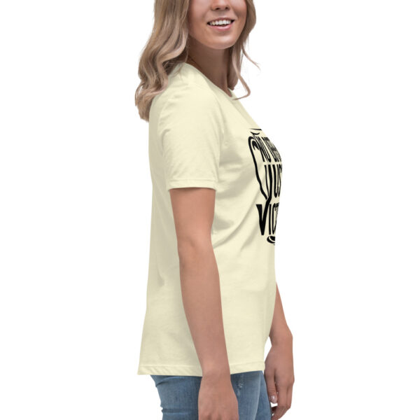 No Defeat Just Victory Inspirational Women's Relaxed T-Shirt - Image 63