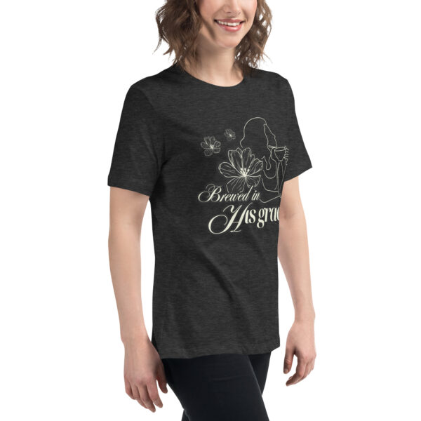 Brewed in His Grace Women's Relaxed T-Shirt - Image 17
