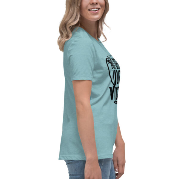 No Defeat Just Victory Inspirational Women's Relaxed T-Shirt - Image 176