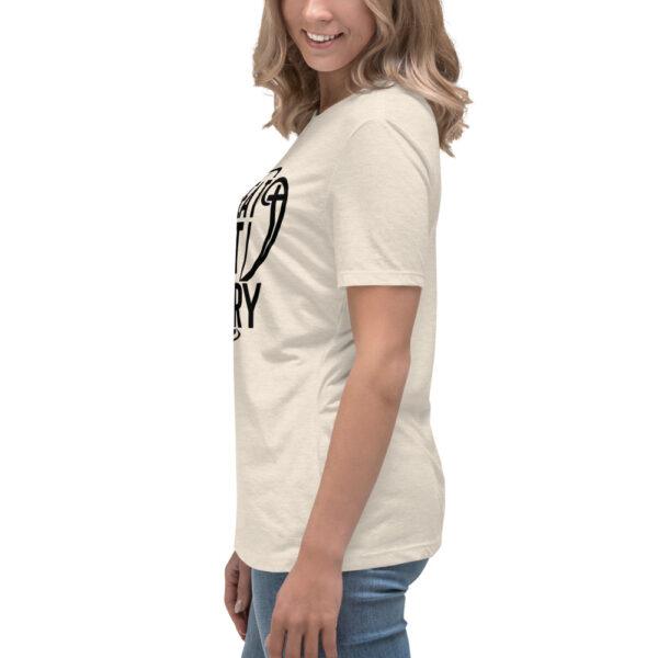No Defeat Just Victory Inspirational Women's Relaxed T-Shirt - Image 56