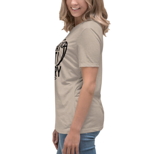 No Defeat Just Victory Inspirational Women's Relaxed T-Shirt - Image 186
