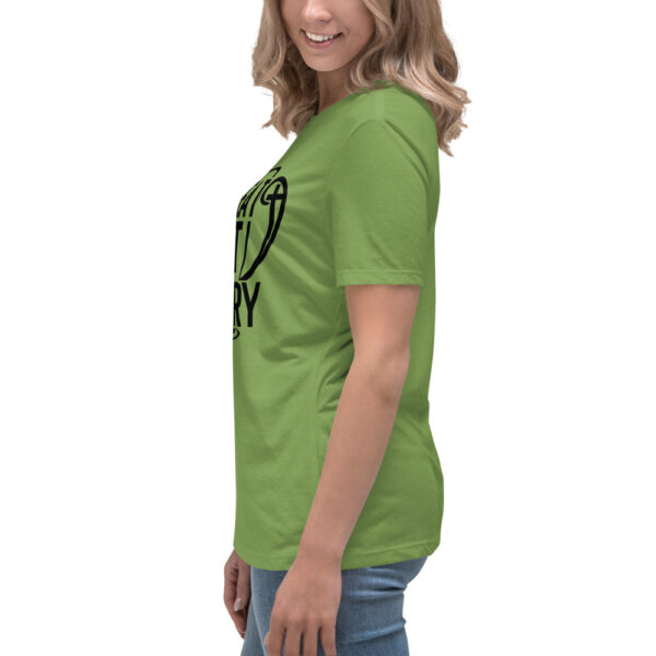 No Defeat Just Victory Inspirational Women's Relaxed T-Shirt - Image 26