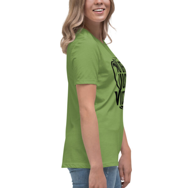No Defeat Just Victory Inspirational Women's Relaxed T-Shirt - Image 170