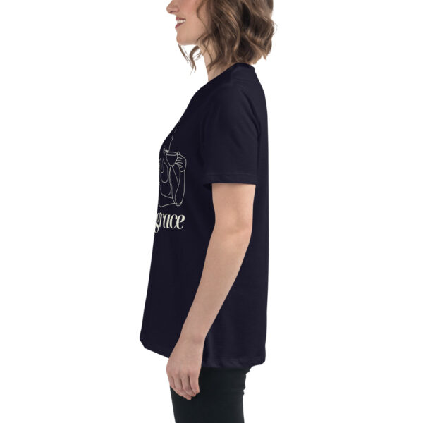 Brewed in His Grace Women's Relaxed T-Shirt - Image 2
