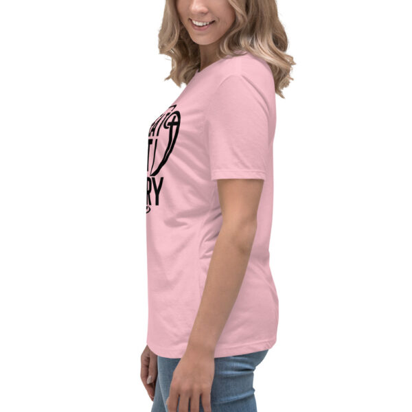 No Defeat Just Victory Inspirational Women's Relaxed T-Shirt - Image 51