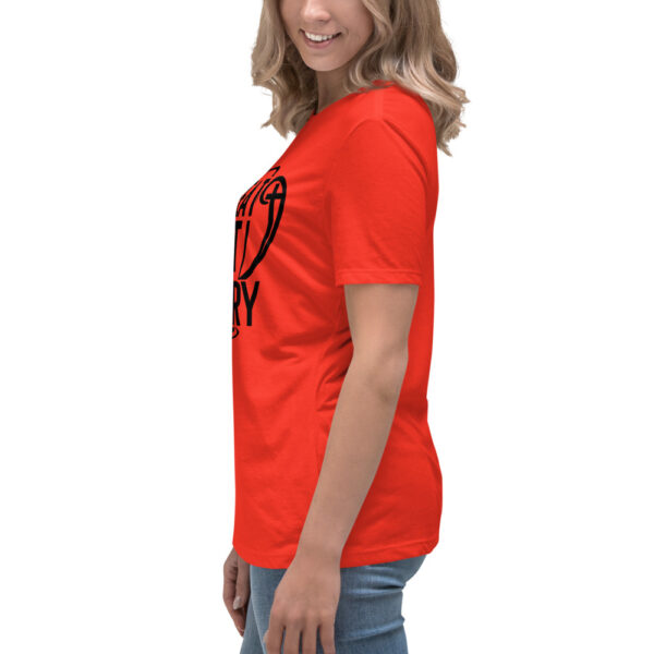 No Defeat Just Victory Inspirational Women's Relaxed T-Shirt - Image 6