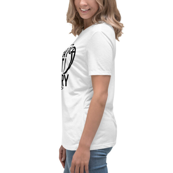 No Defeat Just Victory Inspirational Women's Relaxed T-Shirt - Image 137