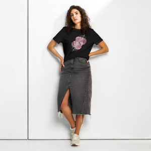 Loved Women’s organic ribbed neck t-shirt